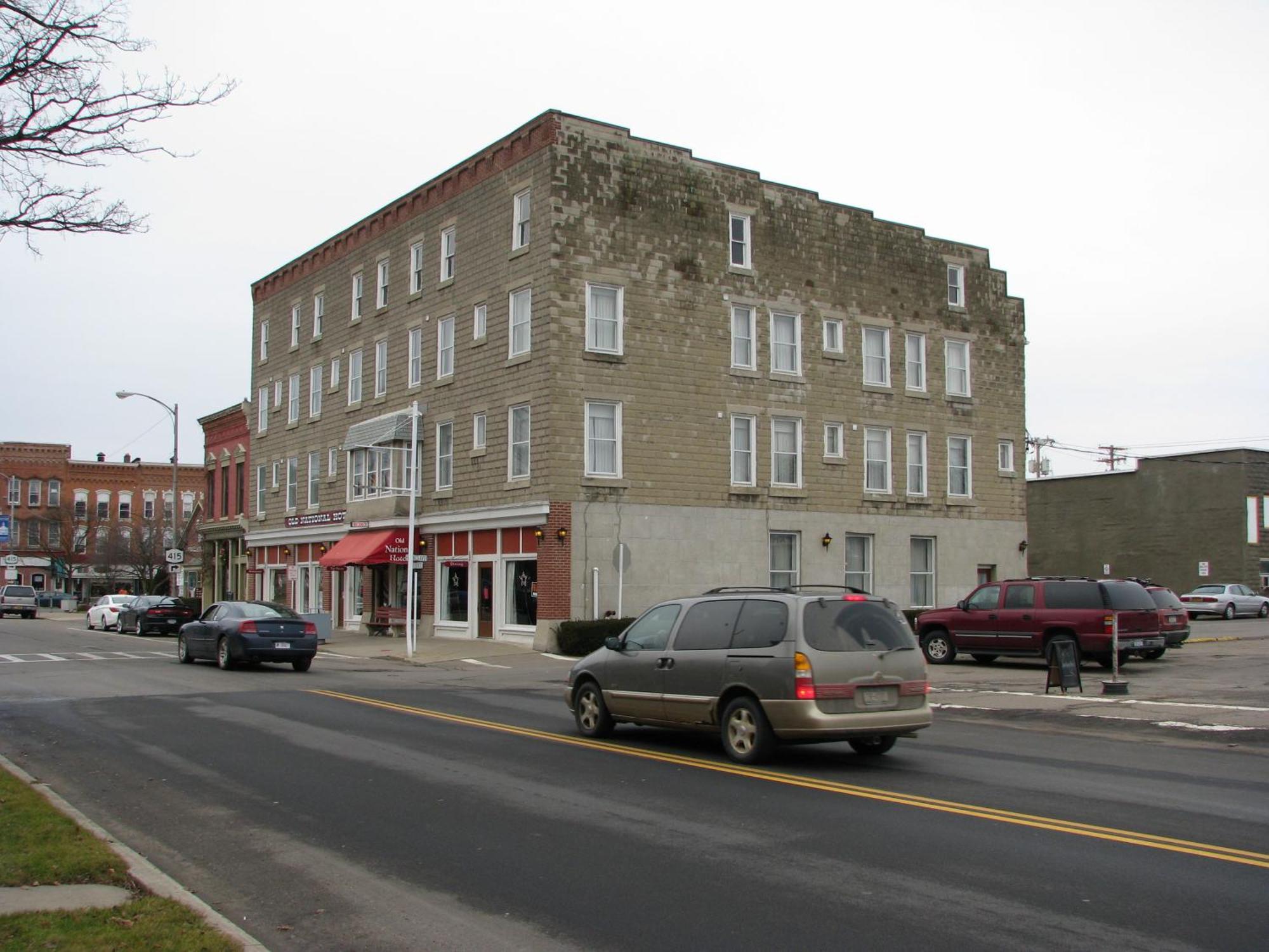 Old National Hotel Bath Luaran gambar